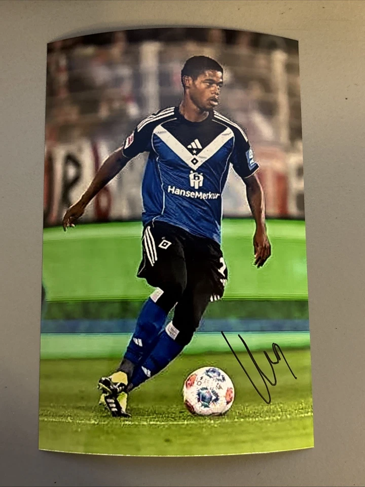 Warmed Omari #17 HSV Autogrammfoto 2025 / 2026 original handsigniert - Bild 1 von 1
