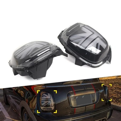 2pcs Grey Tail Lights Rear Lamps Brake Lamps For BMW Mini F55 F56 F57 2014-2021 - Image 1 of 4