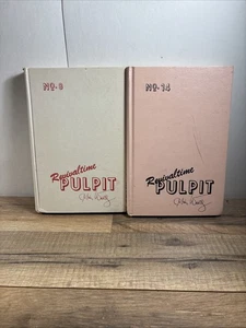 Revivaltime Pulpit No 8 & 14 by C. M. Ward Hardcover 1964 HB Rare Assemblies God - Picture 1 of 11