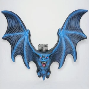 Rubie's 3D Vacuform Blue Vampire Bat Dracula Halloween 16" Wall Decoration -READ - Picture 1 of 5