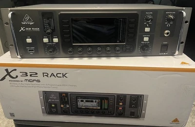 Behringer X32 RACK Digital Mixer - With X-Live Card - Image 1 of 4
