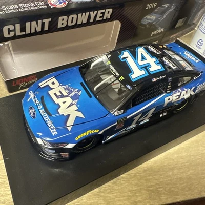 1:24 ACTION 2019 #14 PEAK MUSTANG CLINT BOWYER RARE 1/512 DIN #101 - Image 1 of 4