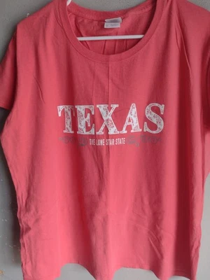 Gildan, Texas, Lone Star State, camiseta 2xl para mujer, con pendientes nuevos y regalo de agradecimiento Foto 1 de 4