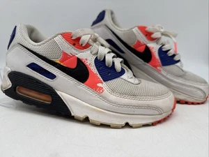 Nike Air Max 90 Damengröße 7 (US) weiß Laser Splash orange blau - sehr schön! - Bild 1 von 13