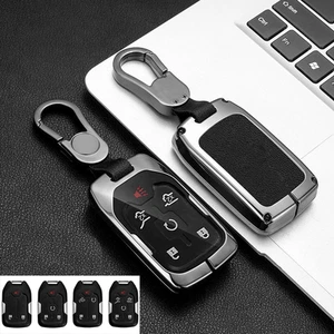 Zinc Alloy Car Key Fob Case Cover For Chevrolet Silverado GMC Yukon Sierra 1500 - Picture 1 of 4