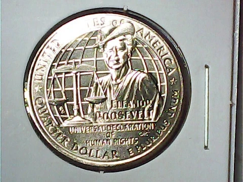 2023 P D ELEANOR ROOSEVELT AWQ American Women 2 coin set PD Brilliant Unc Cover