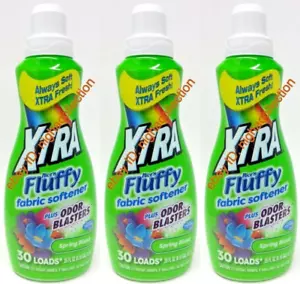 (LOT 5) xtranice'n Fluffy Liquid Fabric Softener Spring Blast 25 ozEa =10 Loads - Picture 1 of 9