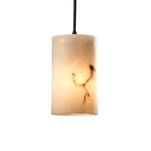 Justice Design LumenAria Mini 1-LT Pendant, Flat, Ala/BZ - FAL-8815-10-DBRZ - Picture 1 of 1