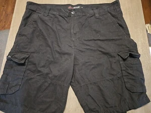 SP Active Men's Black Cargo Shorts Size 42 - Picture 1 of 8