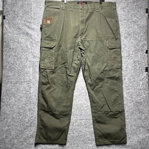 Wrangler Riggs Wear Ripstop Double Knee Seat Canvas Pants Men's 46x32 - Picture 1 of 16