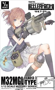 Kit modelo de plástico tipo Tomytec Little Armory LA013: M32MGL - Imagen 1 de 5