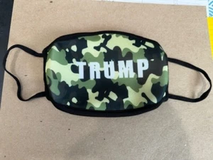 President Trump Camouflage Face Mask - Picture 1 of 2