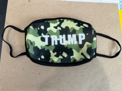 President Trump Camouflage Face Mask - Image 1 of 2
