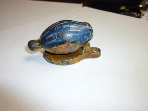 RARE vintage cast iron fat bird door knocker, super cute, original paint - Picture 1 of 5
