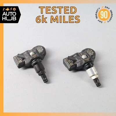 2018 Porsche Panamera 971 4S TPMS Tire Pressure Sensor Set of 2 OEM 6k MILES - Image 1 of 4