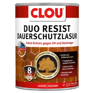 Esmalte de protección permanente Clou Duo Resist 2,5 Ltr. Gris basalto - Imagen 1 de 2