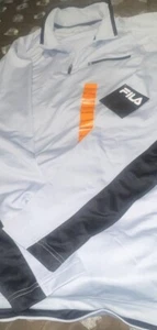 Fila Sport Shirt Mens 2XL Gray Active Long Sleeve 1/4 Zip Pullover Performance - Picture 1 of 5