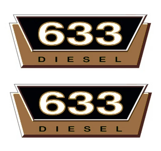 IHC Mc Cormick Typenaufkleber 633 Gold 2 x Logo Emblem Sticker Label ca.20x7,5cm - Bild 1 von 1