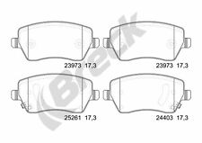 BRECK Bremsbelagsatz Scheibenbremse 24403 00 702 00 für NISSAN MICRA 5 K14 NOTE