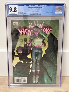 ALL-NEW WOLVERINE #13 2016 CGC 9.8 NM ARTHUR ADAMS "CHAMPIONS" VARIANT COVER - Picture 1 of 3