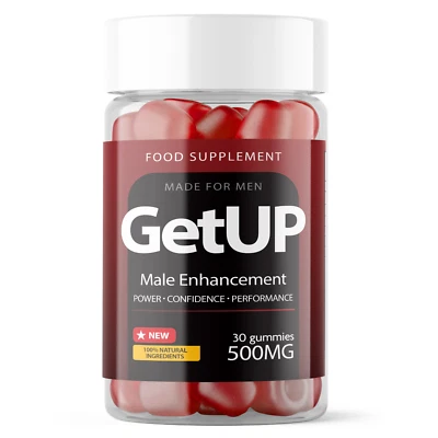 GetUP Male Enhancement Food Supplement  30 Gummies 1 Month Supply - Image 1 of 4
