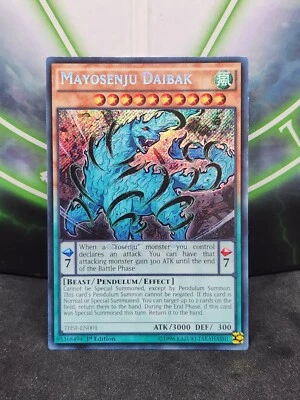 Yugioh Mayosenju Daibak THSF-EN001 Secret Rare 1st Edition NM - Image 1 of 2