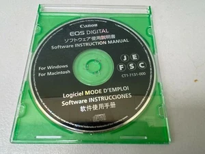 Canon EOS Digital Software Instruction Manual CD CT1-7155-000 Windows Macintosh - Picture 1 of 1