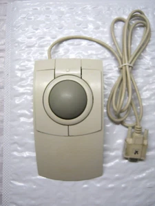 Microspeed PC-Trac Mouse Retro Trackball Model 9442 PC Vintage Made USA - Picture 1 of 3