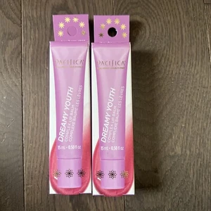 PACIFICA Dreamy Youth Complex Lip Balm X2 New , 0.5 OZ - Picture 1 of 6