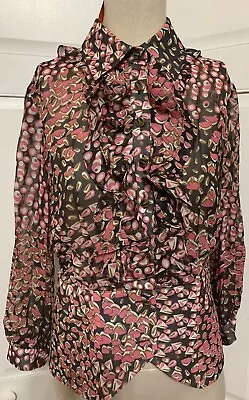 Etcetera Multicolor Elastacted  SZ 4 Blouse - Image 1 of 4
