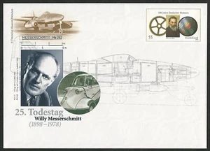 Sonderumschlag USo 62 - Willy Messerschmidt - Me 262 - 55 Cent - postfrisch - Bild 1 von 1