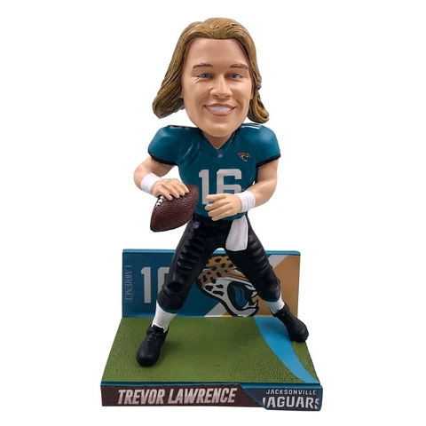 Trevor Lawrence (Jacksonville Jaguars) NFL Big Ticket Series Bobblehead Cover