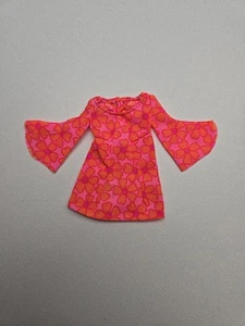 Barbie Parlante PJ Vintage 1969 Abito Rosa Floreale Originale #1113 - Foto 1 di 2
