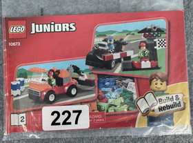LEGO 10673 Juniors Race Car Instruction Manual Only OEM Original