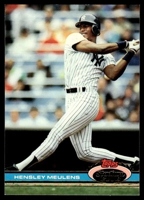 1991 Stadium Club #503 Hensley Meulens - New York Yankees - Image 1 of 2