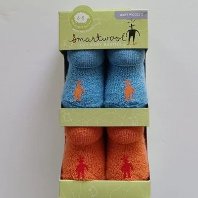 SMARTWOOL Bebé Infante Acogedor Cabina Botines Lana Calcetines Talla 6 a 9 Meses Recién Nacido Foto 1 de 4
