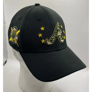 Atlanta Braves Mütze Cap Camo Veterans Day New Era 9FORTY Baseballcap schwarz - Bild 1 von 9