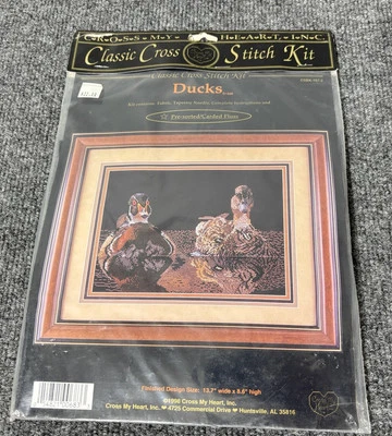 Cross My Heart Cross Stitch Kit CSBK-167-2 DUCKS Brand New - Image 1 of 4
