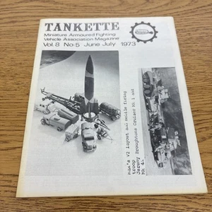 1973 Tankette Miniature Magazine: Centurian MK5 GAZ AA Hungarian Weiss 38M Toldi - Picture 1 of 11