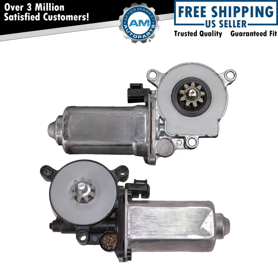 Power Window Lift Motors Pair Set for Buick Cadillac Olds Pontiac - Image 1 of 4