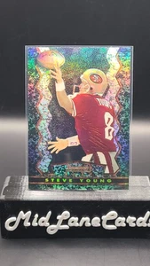 Topps Stadium Club 1994 - Bowman's Best Steve Young #15 refractor negro - Imagen 1 de 2