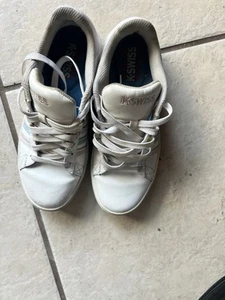 K-Swiss Lozan Big Kids Shoes Sneakers - White/Blue - Picture 1 of 5