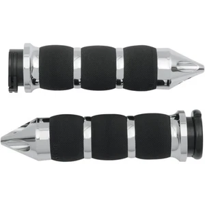 Avon Grips AIR-90-CH-SPK Spike Air Cushioned Grips - Chrome - Foto 1 di 3