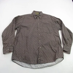 Trader Bay Shirt Mens Large Long Sleeve Lightweight Button Front Adult Vintage - Picture 1 of 10
