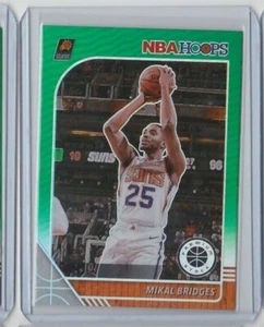 MIKAL BRIDGES '19-20 HOOPS PREMIUM STOCK GREEN PRIZM PARALLEL CARD-CHAMPIONSHIP! - Picture 1 of 12