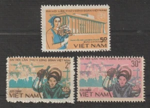 1983 VN Stamps 5th Natl. Trade Unions Congress Scott # 1336-1338 MNH - Picture 1 of 1