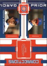 2005 Playoff Prestige Connections Cubs Baseball Card #10 M.Prior/N.Garciaparra