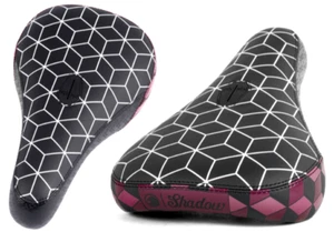 SHADOW CONSPIRACY PENUMBRA PIVOTAL MID BMX SEAT COULOMB V9 SUBROSA BLACK NEW - Picture 1 of 13