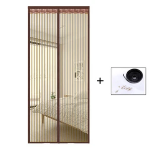 Magic Curtain Door Mesh Magnetic Fastening Mosquito Fly Bug Insect Net Screen - Picture 1 of 28