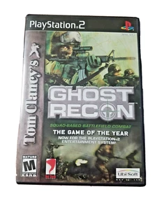 Tom Clancy's: Ghost Recon PlayStation 2 - VIDEO GAME - Complete w/Instructions - Picture 1 of 3
